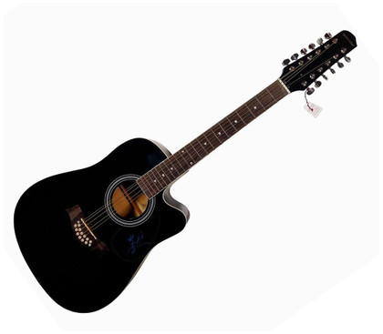 Billy Ray Cyrus Signed 12-String Acoustic Guitar