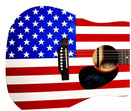 Billy Ray Cyrus Signed Autographed 6-String USA Acoustic Guitar