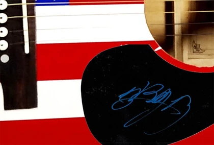 Billy Ray Cyrus Signed Autographed 6-String USA Acoustic Guitar