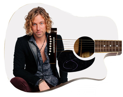 Casey James Signed 1:1 Signature Edition Graphics Photo Guitar
