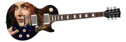 Caylee Hammack Signed Autographed Custom Photo Graphics Guitar ACOA