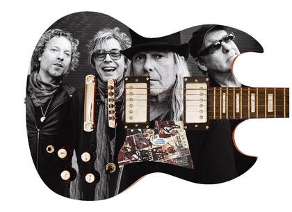 Cheap Trick Signed Autographed Custom Photo Graphics Guitar ACOA ACOA