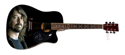 Dave Grohl Signed Autographed Acoustic Graphics Guitar ACOA ACOA Version 2