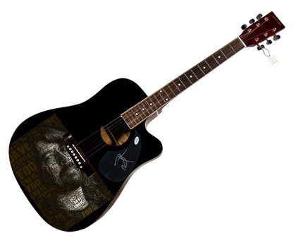 Dave Grohl Signed Autographed Acoustic Graphics Guitar ACOA ACOA Version 4