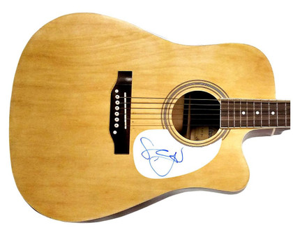 Jennifer Love Hewitt Signed Autographed Acoustic Guitar