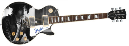 Jesse Malin Signed Autographed 1/1 Custom Graphics Photo Guitar ACOA Version 1