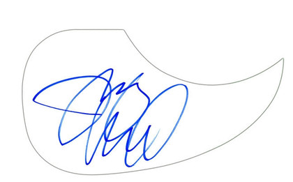 Jimmy Kimmel Signed Autographed Natural Acoustic Guitar