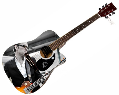 Joe Bonamassa Signed Custom Graphics 1/1 Acoustic Guitar ACOA