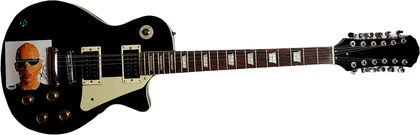 Joe Satriani Signed 12-String Electric Guitar UACC AFTAL RACC TS PSA