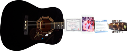 Johnny Rzeznik Goo Goo Dolls Signed Acoustic Guitar ACOA