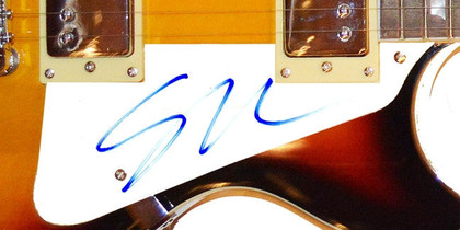 Seth MacFarlane Family Guy Signed Autographed LP Guitar