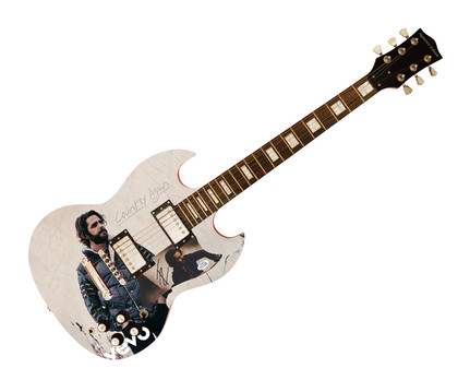 Thomas Rhett Country Again Signed Autographed Custom Photo Graphics Guitar ACOA