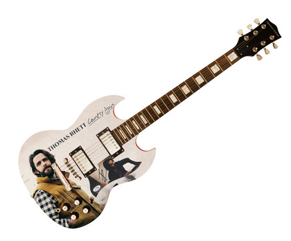 Thomas Rhett Country Again Signed Autographed Custom Photo Graphics Guitar ACOA Version 1
