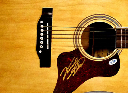 Vince Gill Signed Autographed Acoustic Guitar ACOA Version 2
