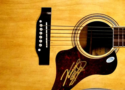 Vince Gill Signed Autographed Acoustic Guitar ACOA Version 4