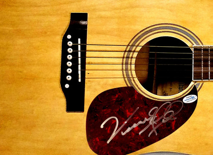 Vince Gill Signed Autographed Acoustic Guitar ACOA Version 9