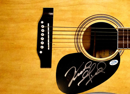 Vince Gill Signed Autographed Acoustic Guitar ACOA Version 12