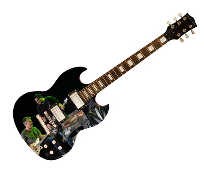 Wolfgang Van Halen Signed Autographed Custom Photo Graphics Guitar ACOA ACOA