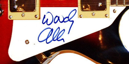 Woody Allen Signed Autographed LP 12 Guitar Uacc Rd Coa
