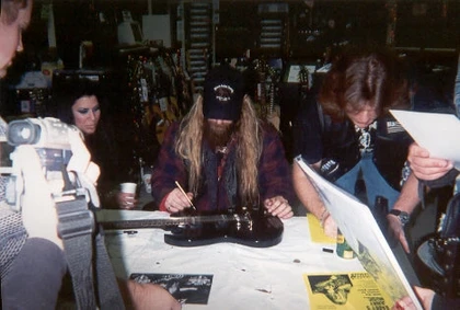 Zakk Wylde Signed Autographed Hand Airbrushed Painting Guitar UACC AFTAL