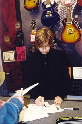 Eric Johnson Signed Autographed Guitar ACOA PSA