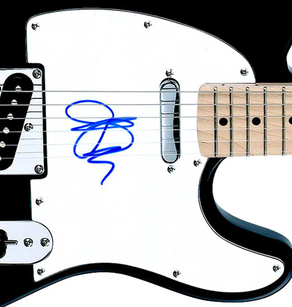 Jessica Simpson Signed Autographed Guitar