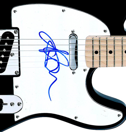 Jessica Simpson Autographed Signed Guitar
