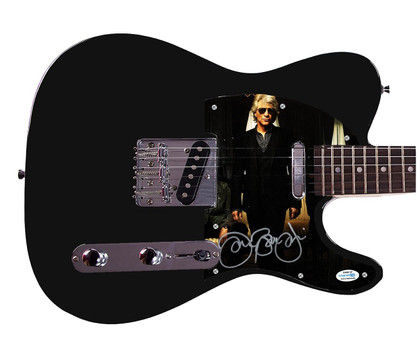 Jon Bon Jovi Signed Autographed Custom Graphics Photo Guitar ACOA