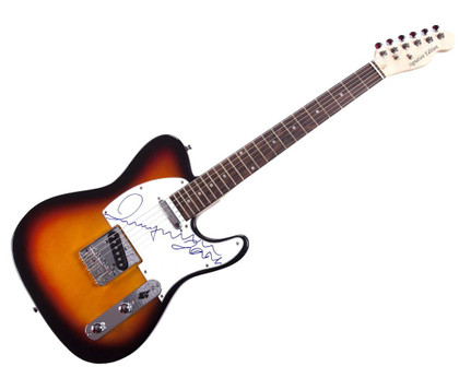 Luciano Pavarotti Signed Autographed Tele Guitar