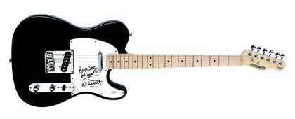 Ramblin' Jack Elliott Signed Autographed Guitar Legendary Folk Singer ACOA Version 3