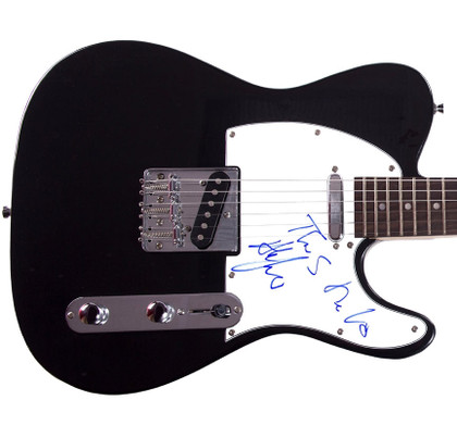 The Strokes Albert Hammond Autographed Tele Guitar