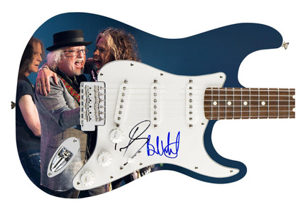 Aerosmith Signed Dream On Photo Graphics Guitar Version 1