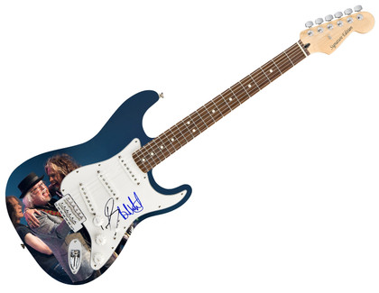 Aerosmith Signed Dream On Photo Graphics Guitar Version 1