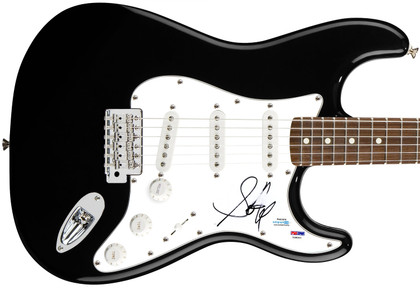 Aerosmith Steven Tyler Signed Autographed Guitar ACOA