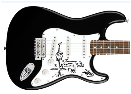 Bad Acid Trip Signed Autographed Guitar