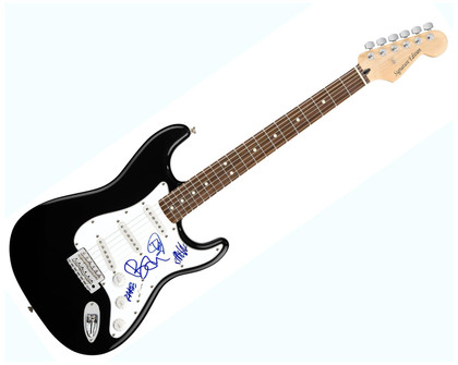 Bam Margera Viva La Bam Signed Guitar