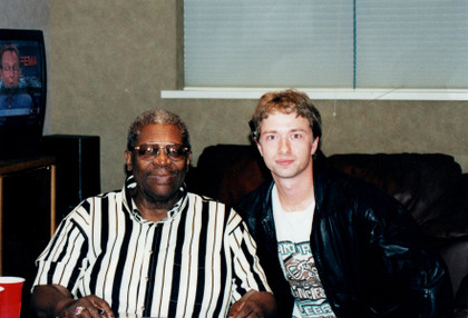 B.B. King Signed Autographed Photo Graphics Guitar ACOA