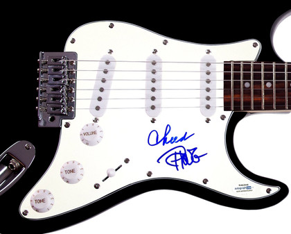 Cheech & Chong Autographed X2 Guitar Cheech Marin Tommmy Chong ACOA Version 4