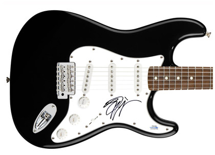 Cinderella Tom Keifer Signed Autographed Guitar ACOA
