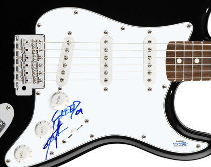 Creed Scott Stapp Signed Autographed Guitar ACOA Version 2