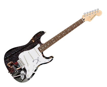 Dave Grohl Signed Autographed Custom Photo Graphics Guitar ACOA ACOA
