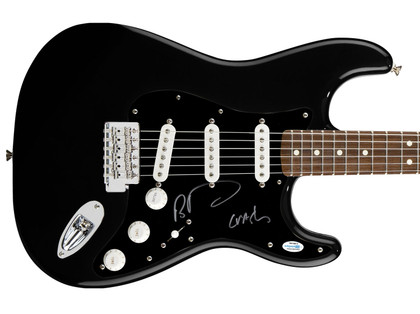 Dave Matthews Band Boyd Tinsley Signed Autographed Guitar ACOA Version 1