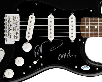 Dave Matthews Band Boyd Tinsley Signed Autographed Guitar ACOA Version 1