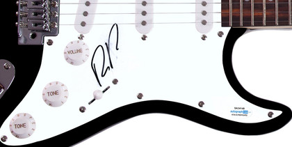 Dave Matthews Band Boyd Tinsley Signed Autographed Guitar ACOA Version 3