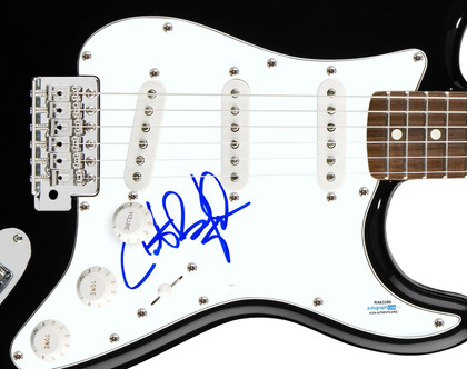 Dave Matthews Band Carter Beauford Signed Autographed Guitar ACOA Version 2