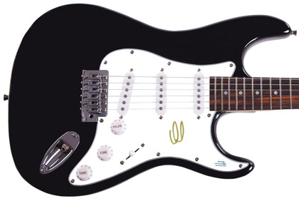 David Draiman Signed Autographed Guitar ACOA Version 2