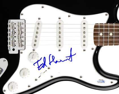 Ed Harcourt Signed Autographed Guitar ACOA Version 1