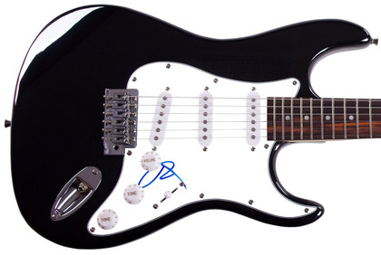 Fall Out Boy Pete Wentz Signed Autographed Guitar Version 1