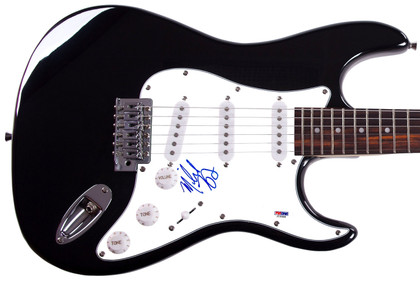 Fool's Gold Michael Tapper Signed Autographed Guitar PSA Version 3