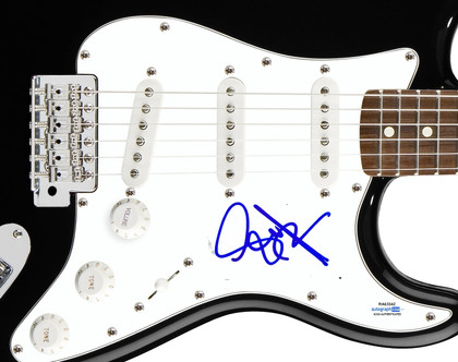 Glenn Hughes Signed Autographed Guitar Deep Purple Black Sabbath ACOA